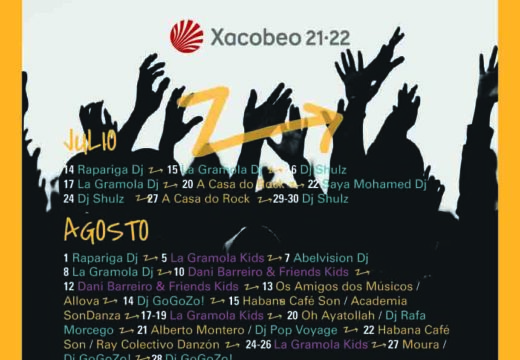 O festival Go! Go! Zo! Xacobeo 21-22, a alternativa cultural e de lecer para este verán